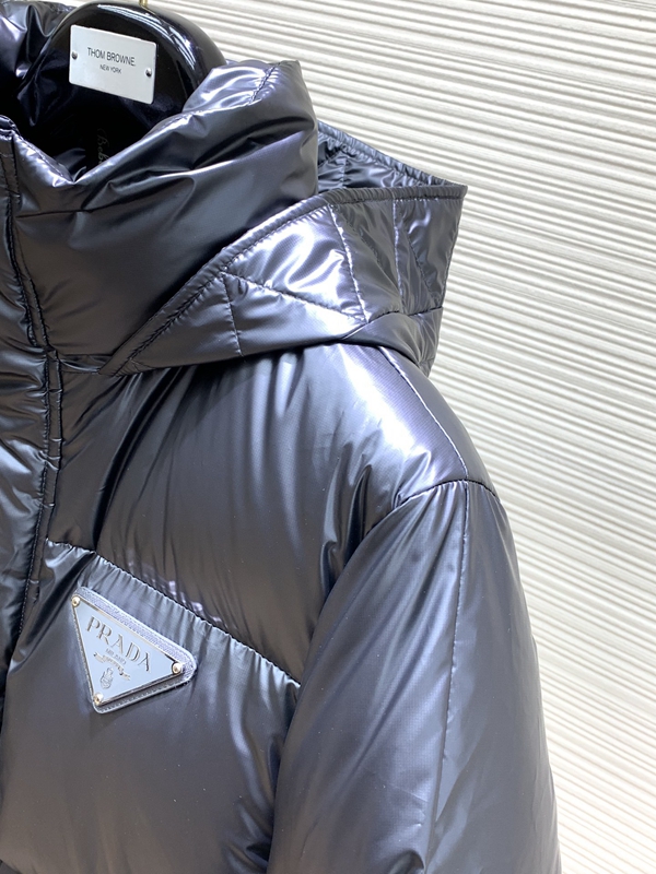 ハイクオリティダウンジャケット側面デザイン